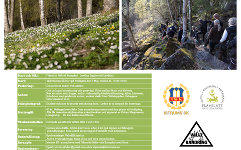 Valle Vandring 2026.
